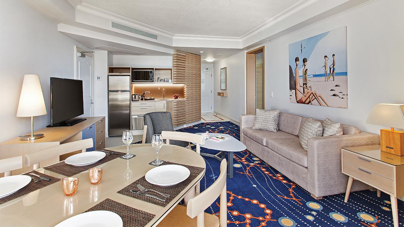 Living Room and Dining Room